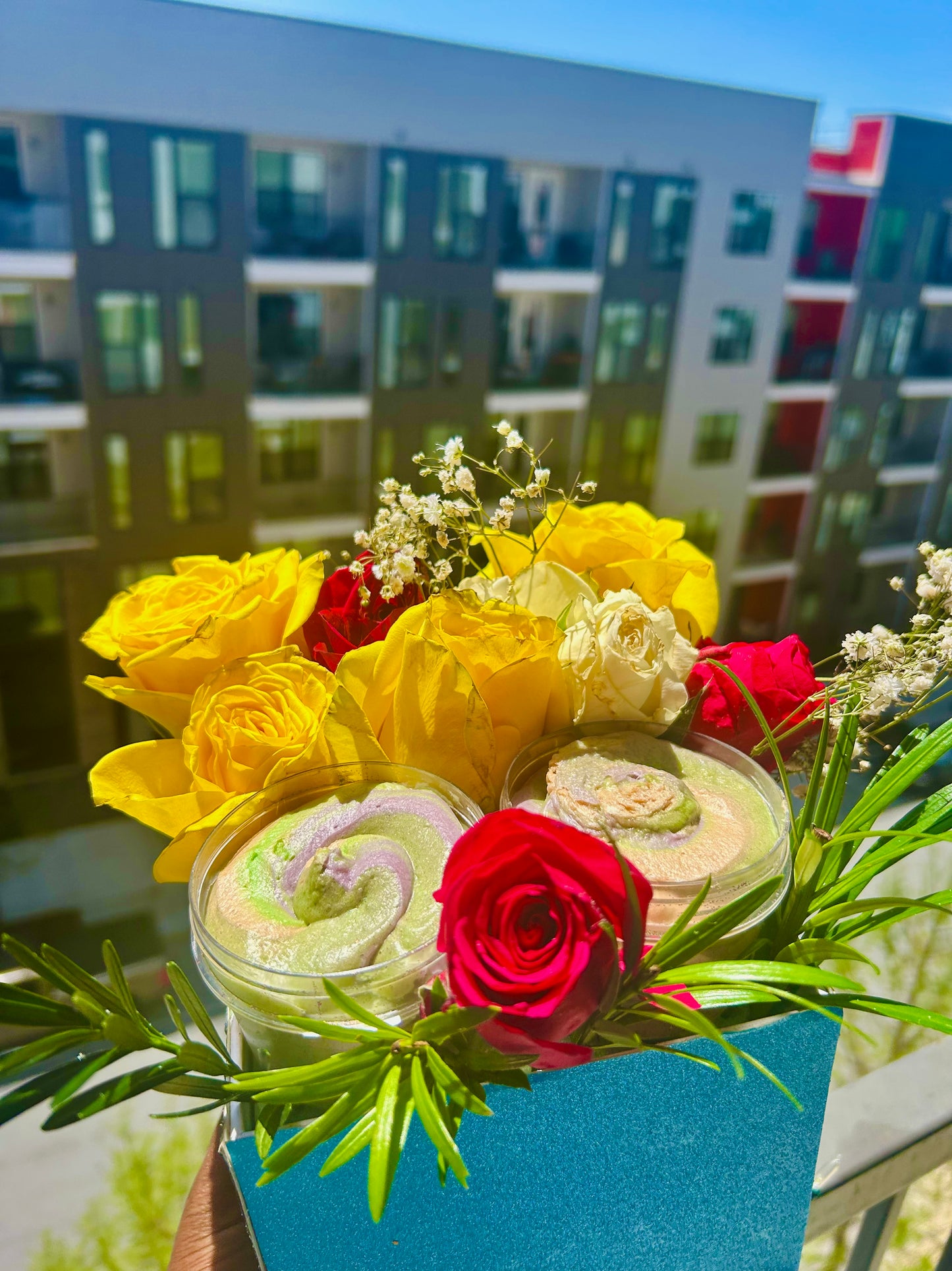 LOTION BOUQUET BOX