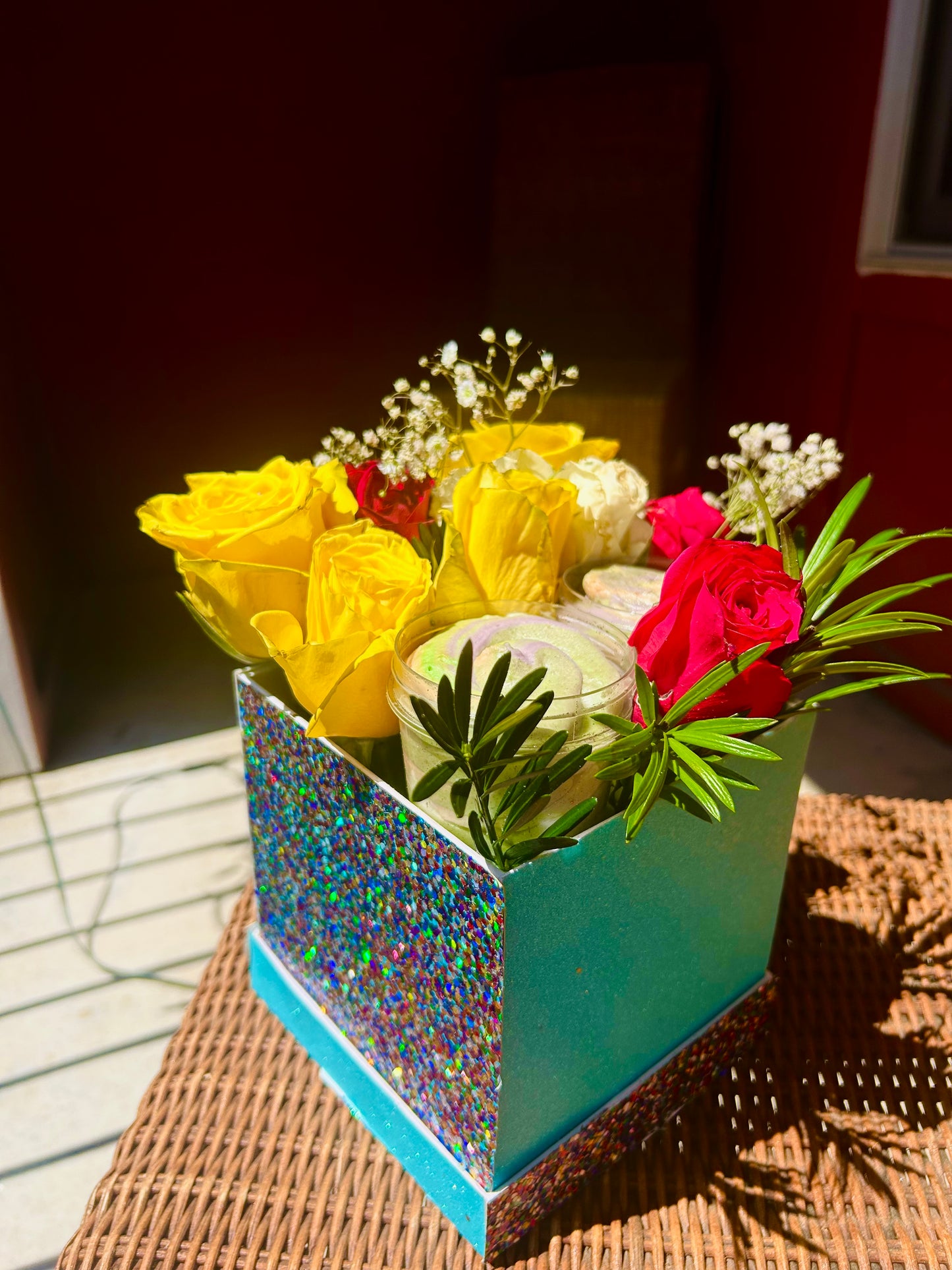 LOTION BOUQUET BOX
